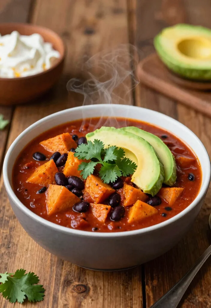 19 Budget-Friendly Healthy Dinner Recipes That Taste Amazing - 6. Sweet Potato and Black Bean Chili 1