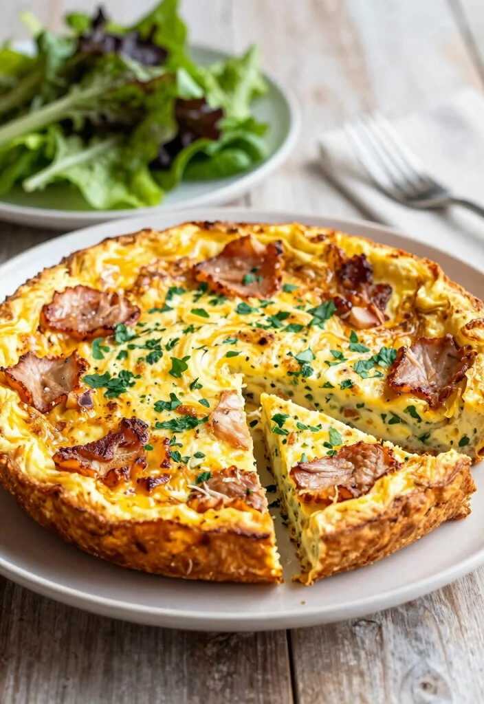19 Chicken Bacon Dinner Recipes Packed With Flavor - 14. Chicken Bacon Frittata 1