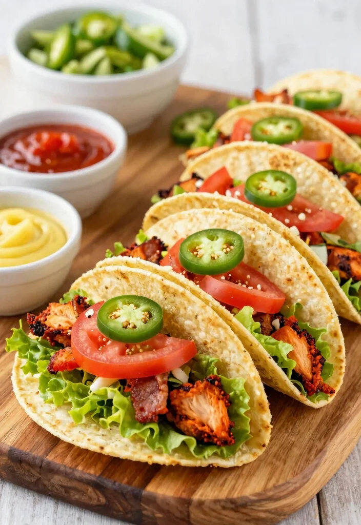 19 Chicken Bacon Dinner Recipes Packed With Flavor - 4. Spicy Chicken Bacon Tacos 1