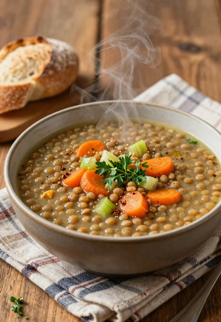 19 Chicken-Free Dinner Recipes for When You Need a Break - 4. Hearty Lentil Soup 1