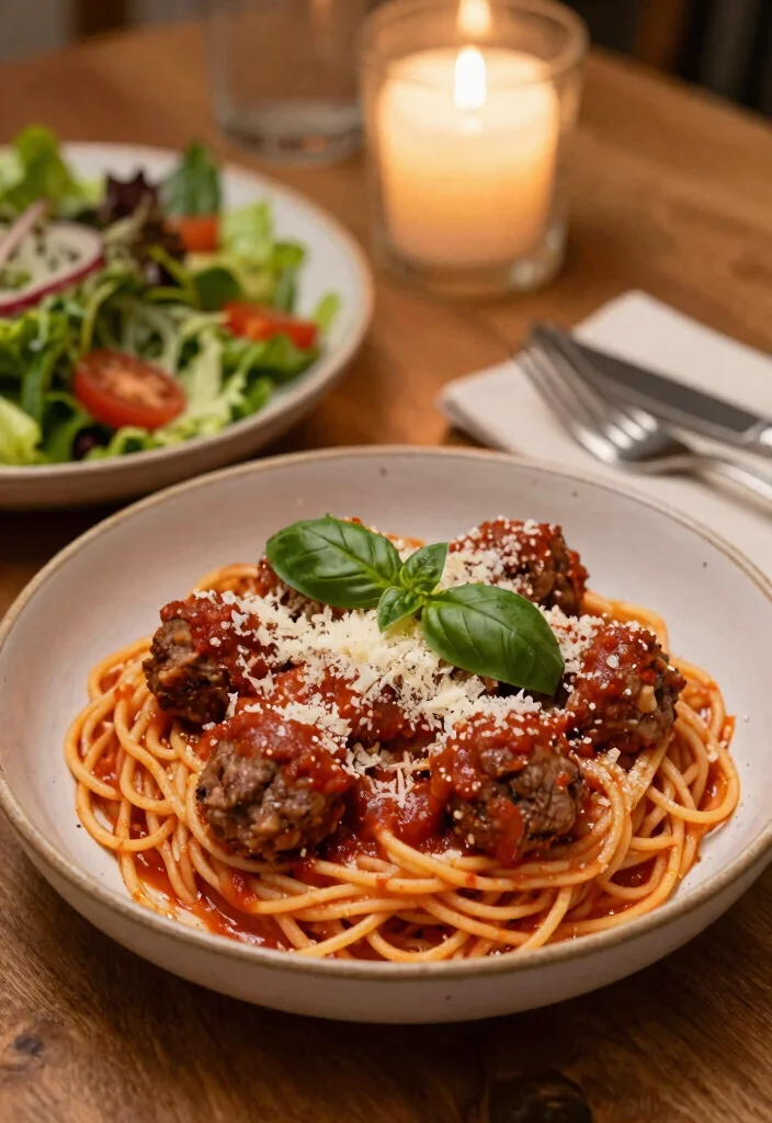19 Dump-and-Go Crockpot Dinner Recipes for Busy Days - 12. Spaghetti and Meatballs 1