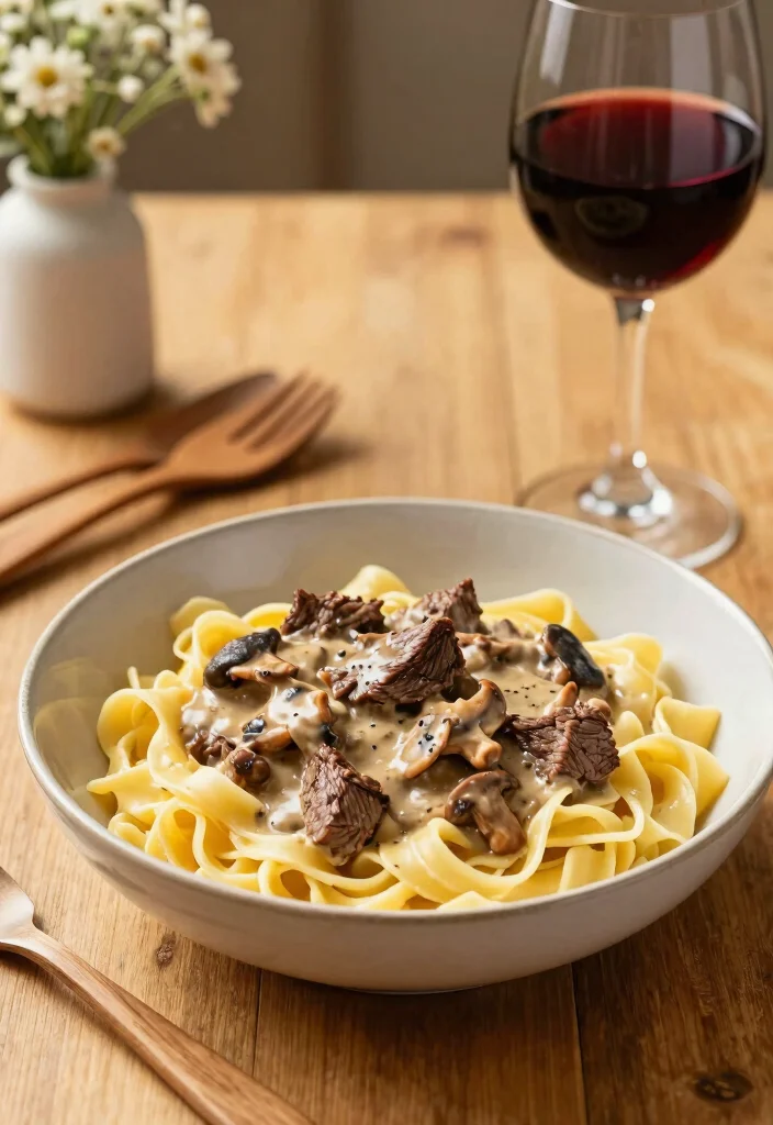 19 Dump-and-Go Crockpot Dinner Recipes for Busy Days - 2. Beef Stroganoff 1