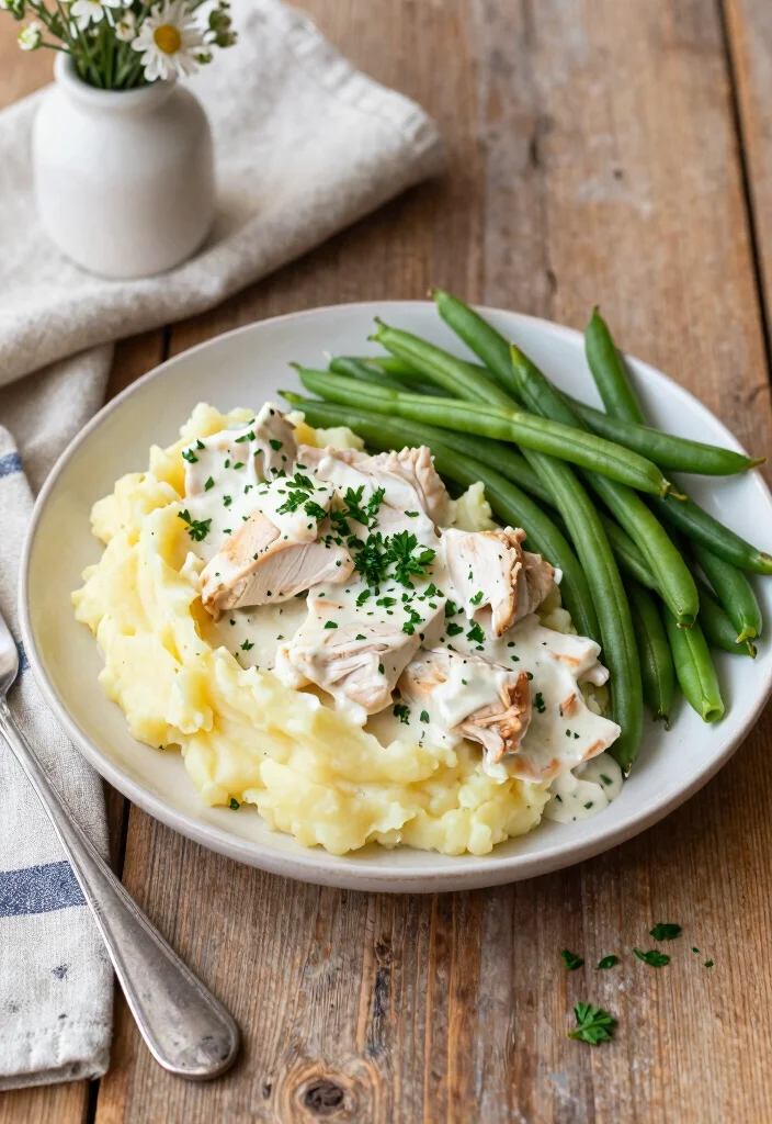 19 Dump-and-Go Crockpot Dinner Recipes for Busy Days - 8. Creamy Ranch Chicken 1