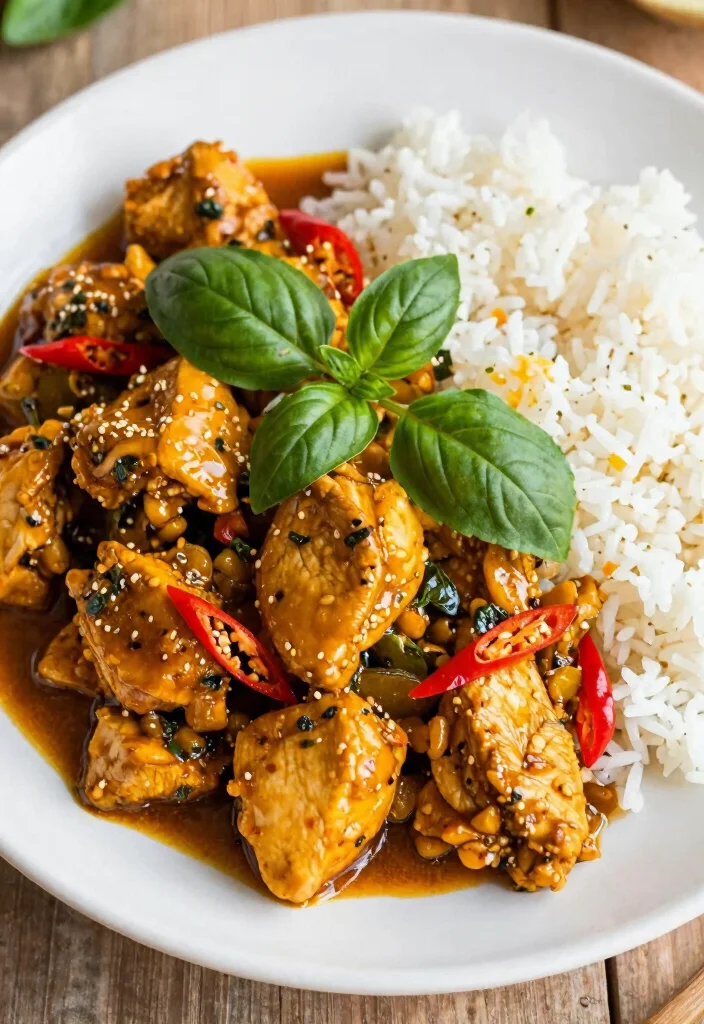 19 Easy Chinese Dinner Recipes Better Than Takeout - 11. Thai Basil Chicken 1