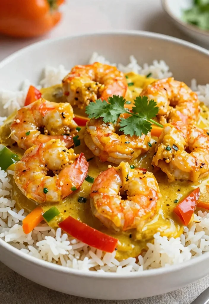 19 Easy Chinese Dinner Recipes Better Than Takeout - 15. Coconut Curry Shrimp 1
