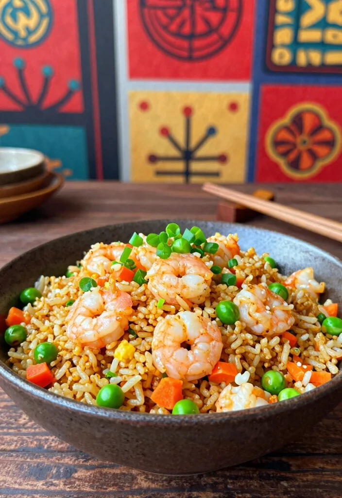 19 Easy Chinese Dinner Recipes Better Than Takeout - 3. Garlic Shrimp Fried Rice 1