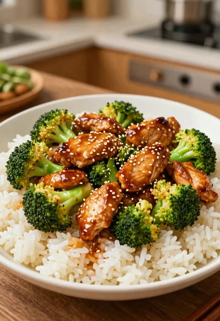 19 Easy Meal Prep Dinner Recipes for the Week Ahead - 14. Teriyaki Chicken and Broccoli 1