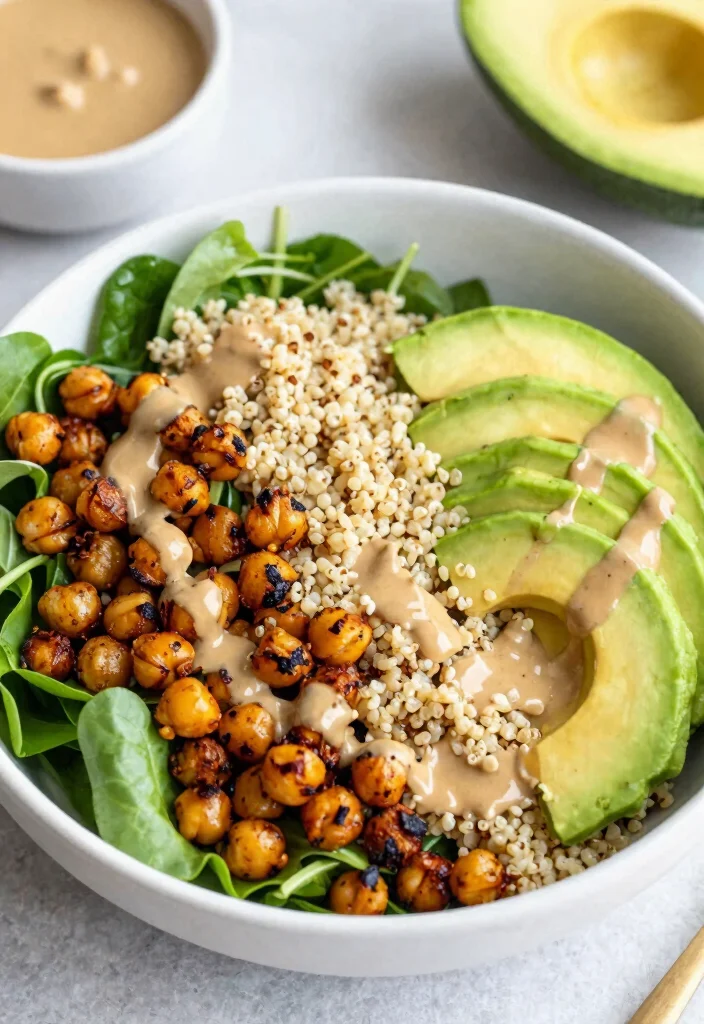 19 Healthy Lunch Bowls for Easy Meal Prep All Week Long - 15. Buddha Bowl with Roasted Chickpeas 1