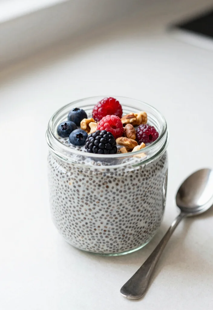 19 Healthy Vegetarian Lunch Ideas That Keep You Full - 11. Chia Seed Pudding 1