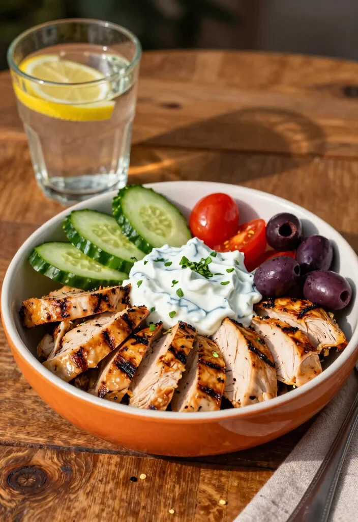 19 Hearty Dinner Recipes Around 700 Calories - 13. Greek Chicken Bowls 1