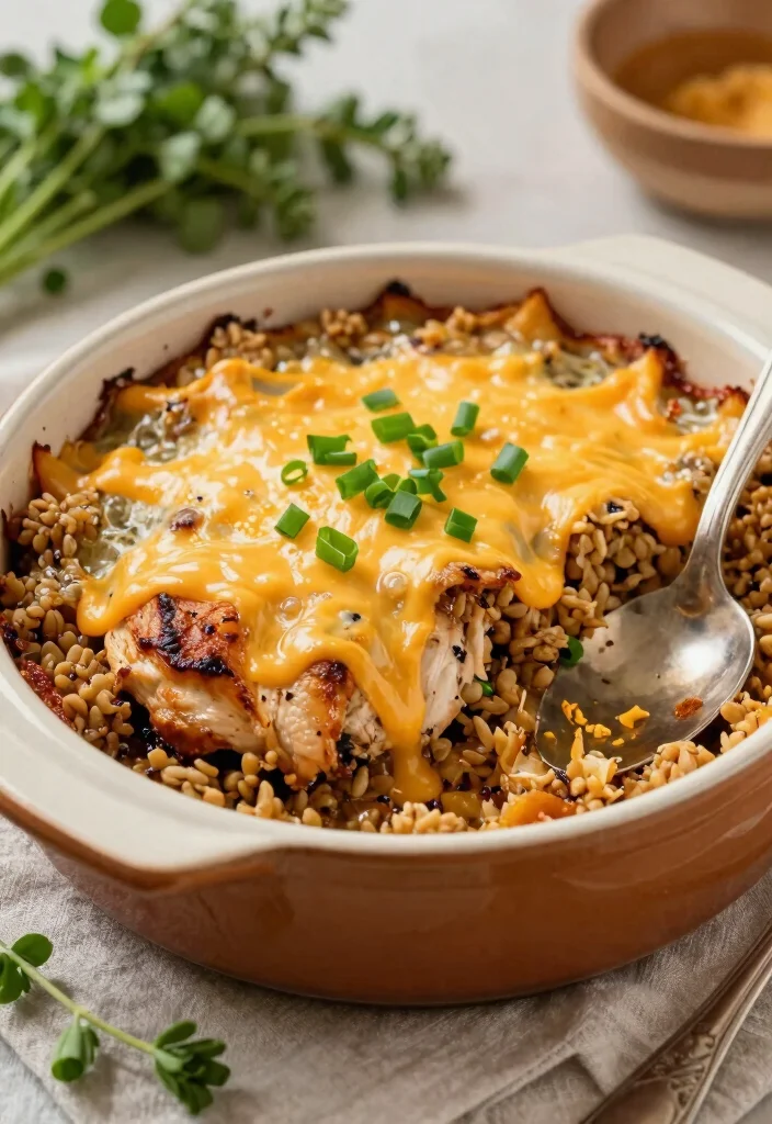19 Hearty Dinner Recipes Around 700 Calories - 14. BBQ Chicken and Quinoa Bake 1