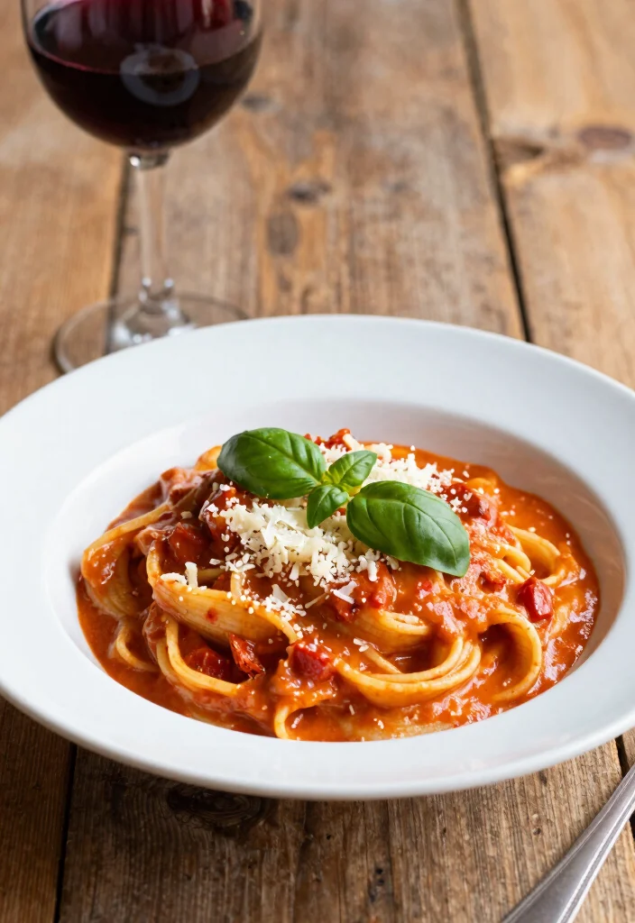 19 Hearty Dinner Recipes Around 700 Calories - 9. Creamy Tomato Basil Pasta 1