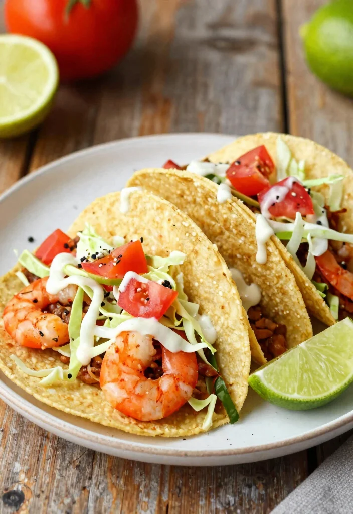 19 Meal Prep Lunch Ideas to Take to Work All Week - 15. Spicy Shrimp Tacos 1