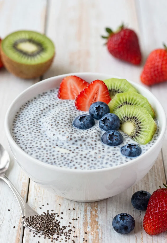 19 Meal Prep Lunch Ideas to Take to Work All Week - 19. Chia Seed Pudding 1