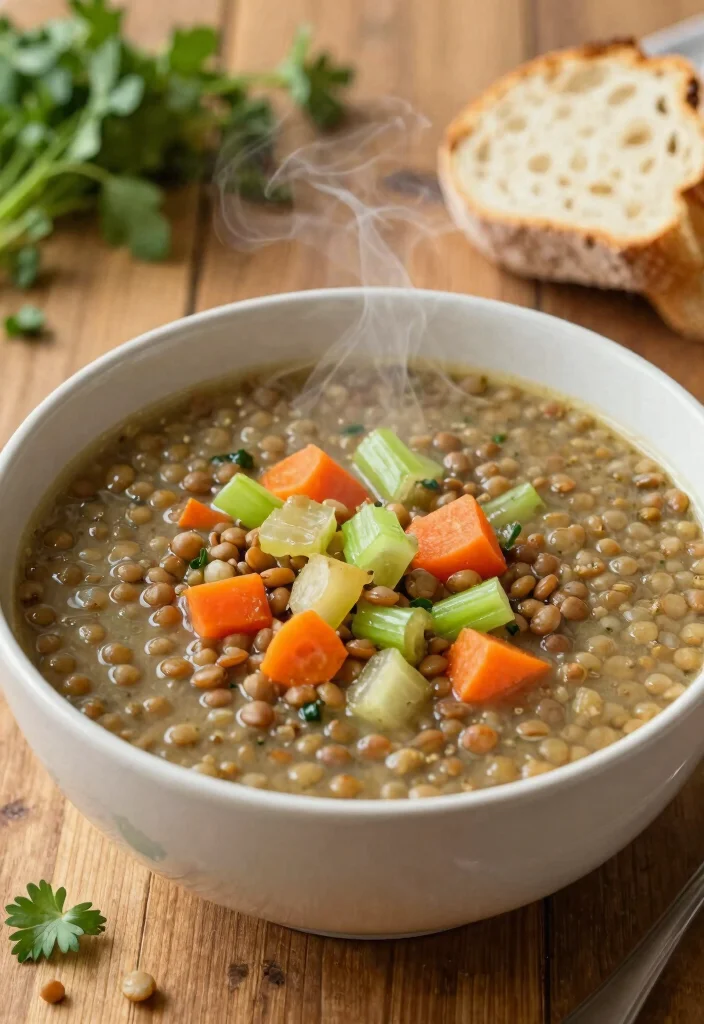19 Packed Lunch Ideas for Work That Stay Fresh All Day - 14. Lentil Soup 1