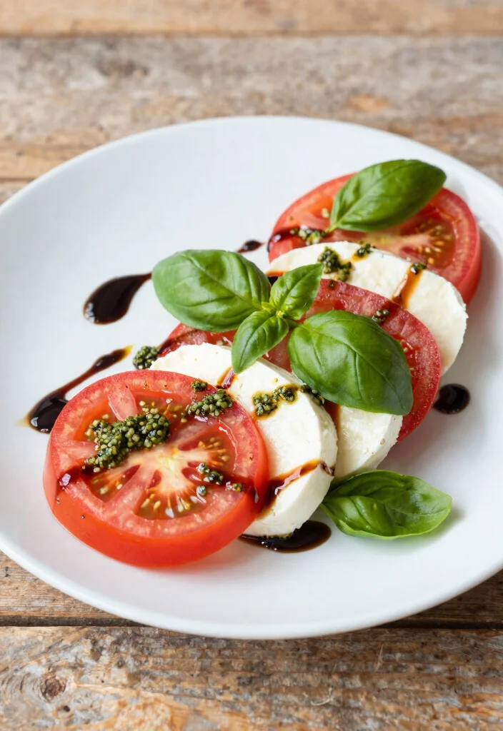 19 Packed Lunch Ideas for Work That Stay Fresh All Day - 15. Caprese Salad with Pesto 1