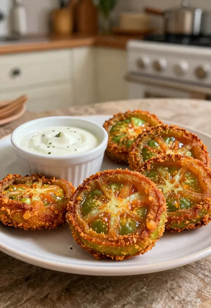 19 Soul Food-Inspired Dinner Recipes Everyone Loves - 19. Fried Green Tomatoes 1
