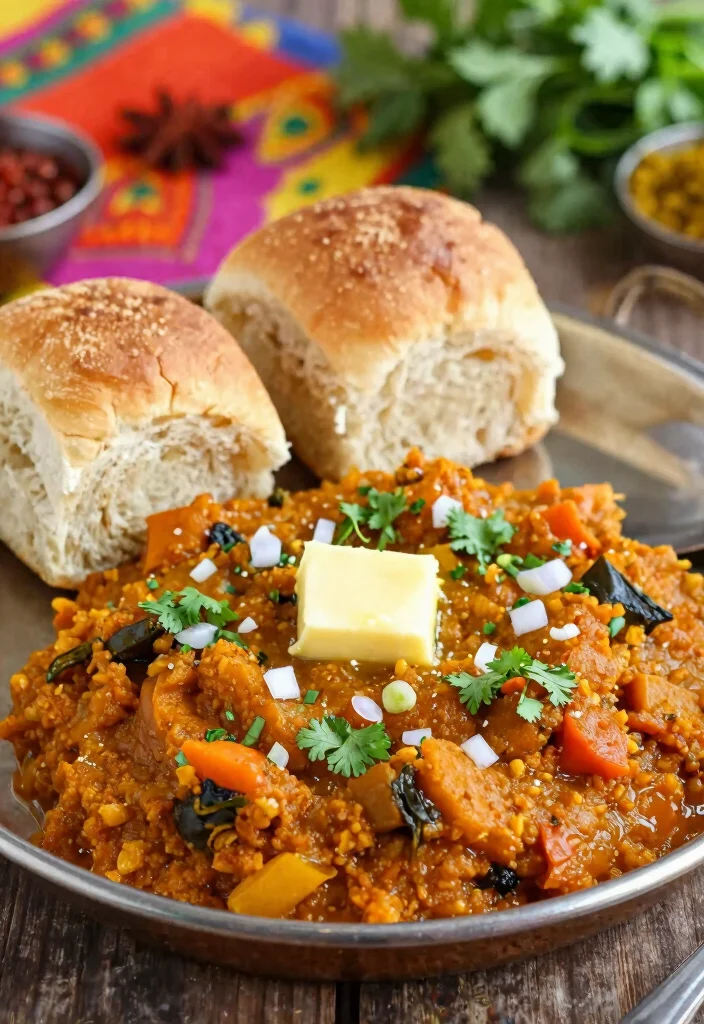 19 Vegetarian Indian Dinner Recipes Full of Bold Flavor - 12. Pav Bhaji 1