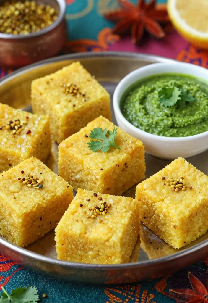 19 Vegetarian Indian Dinner Recipes Full of Bold Flavor - 19. Dhokla 1