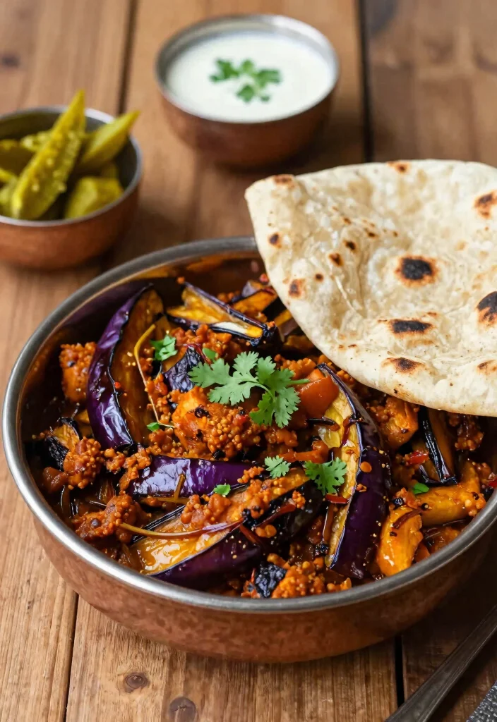 19 Vegetarian Indian Dinner Recipes Full of Bold Flavor - 6. Baingan Bharta 1