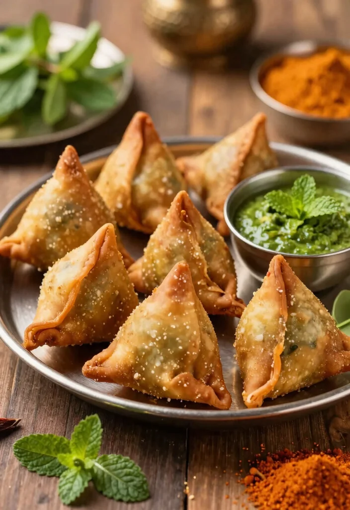 19 Vegetarian Indian Dinner Recipes Full of Bold Flavor - 8. Samosas 1