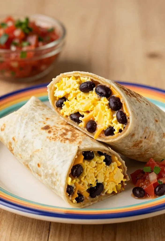 19 Wraps for Lunch That Are Easy, Filling, and Perfect for Any Day - 19. Breakfast Burrito Wrap 1