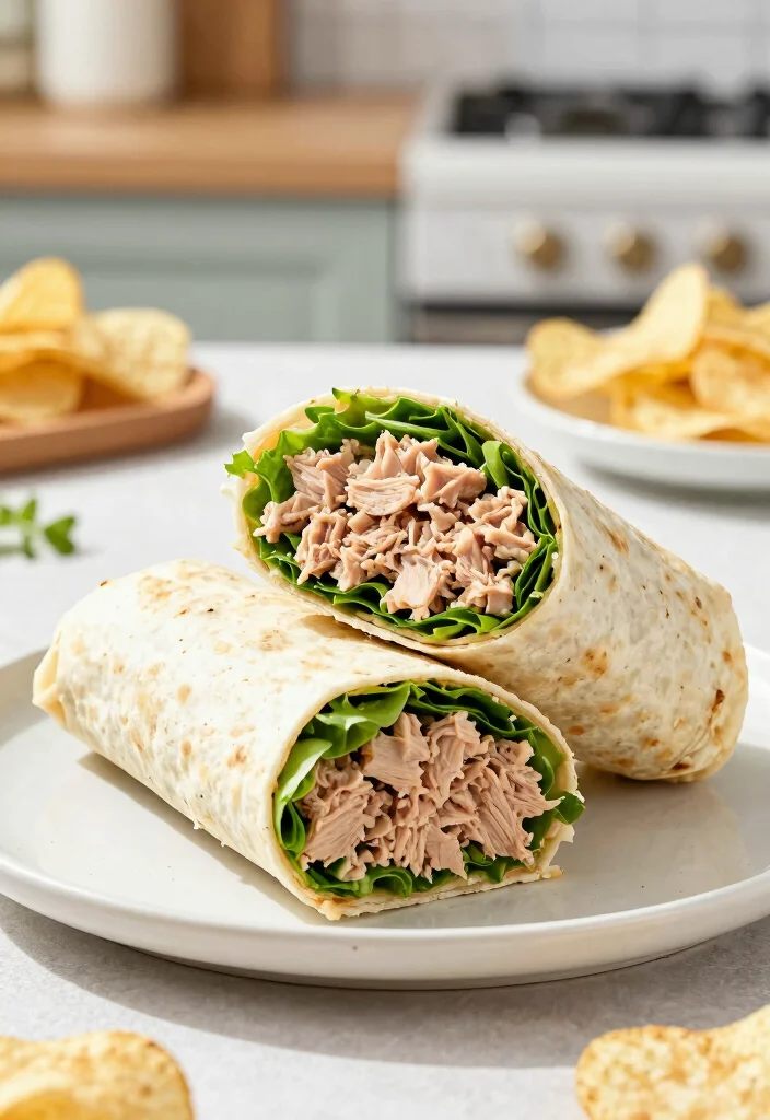 19 Wraps for Lunch That Are Easy, Filling, and Perfect for Any Day - 9. Tuna Salad Wrap 1