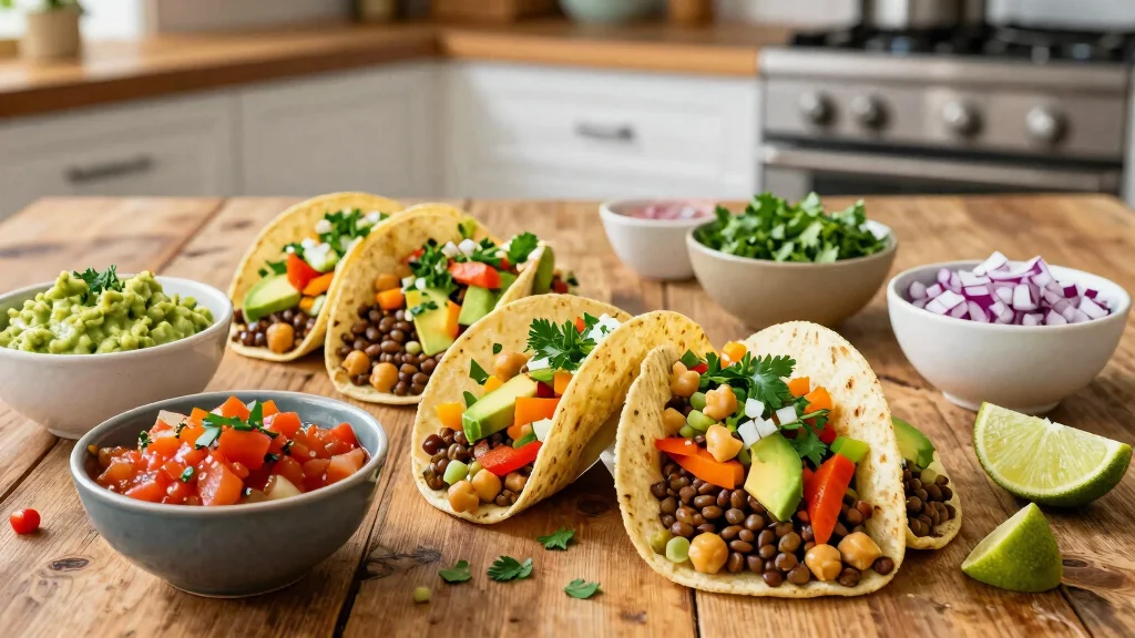 20 Vegan Taco Recipes Packed with Flavor and Protein - Hot Cook Recipes