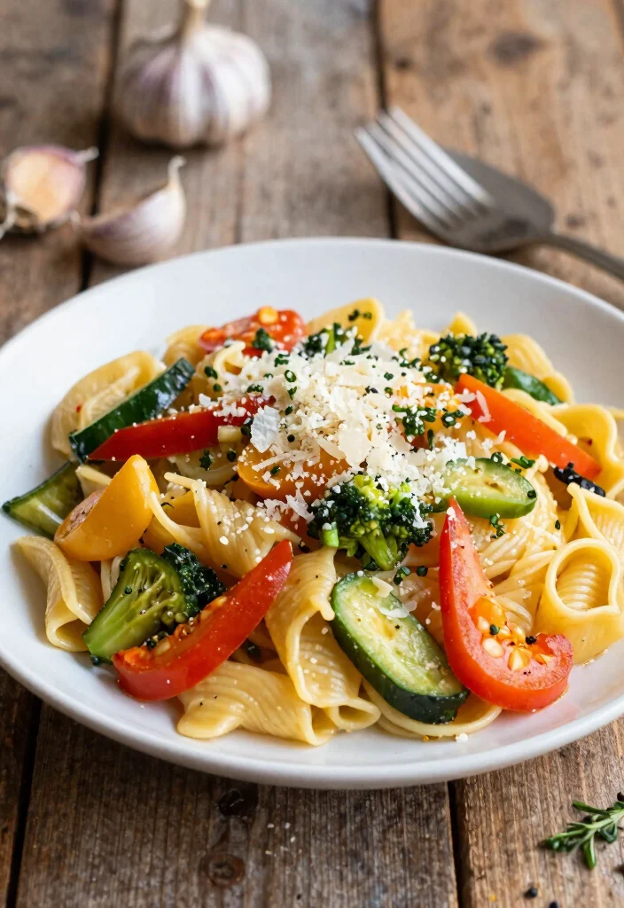 20 Cheap Dinner Recipes That Are Filling and Delicious - 7. Pasta Primavera 1