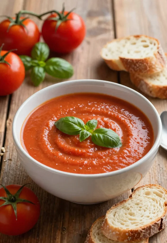 20 Dairy-Free Dinner Recipes With Big Flavor - 10. Creamy Tomato Basil Soup 1