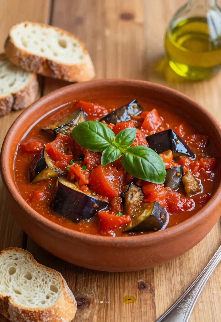 20 Dairy-Free Dinner Recipes With Big Flavor - 5. Eggplant and Tomato Stew 1