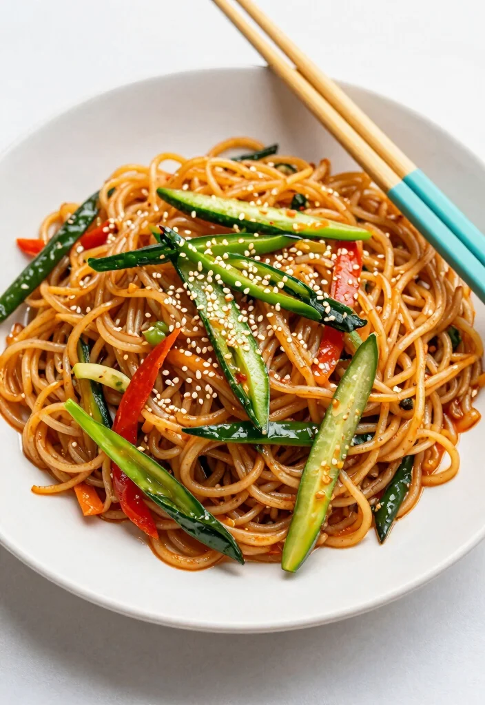 20 Easy Dinner Recipes Ready in Under 30 Minutes - 12. Spicy Thai Noodles 1