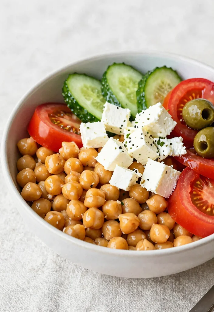 20 Easy Dinner Recipes Ready in Under 30 Minutes - 17. Mediterranean Chickpea Bowl 1