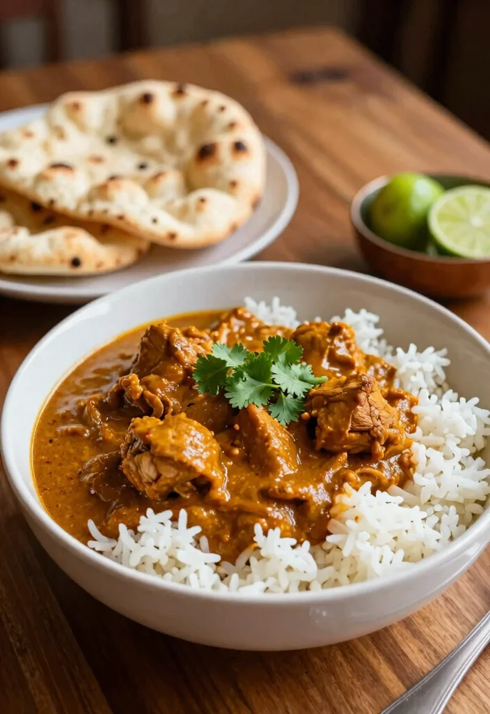 20 Easy Dinner Recipes Ready in Under 30 Minutes - 18. Instant Pot Chicken Curry 1