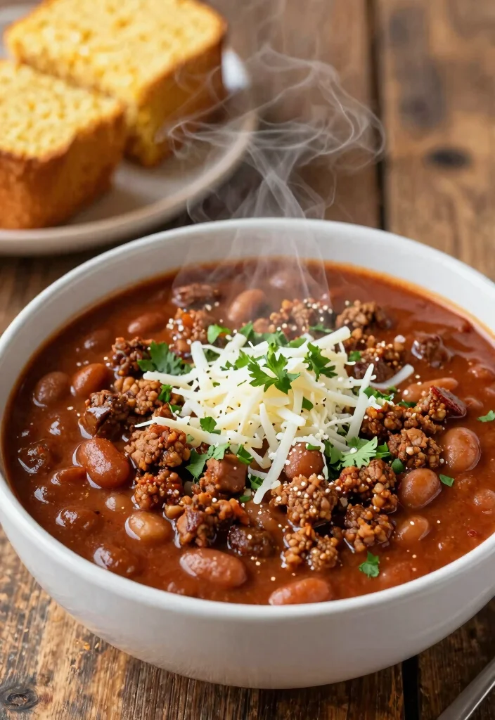 20 Easy Dinner Recipes Ready in Under 30 Minutes - 20. Simple Instant Pot Chili 1