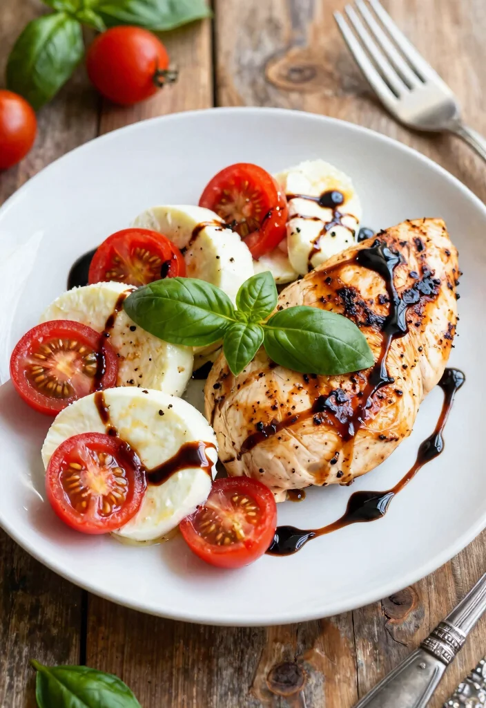 20 Easy Dinner Recipes Ready in Under 30 Minutes - 8. One-Pan Caprese Chicken 1