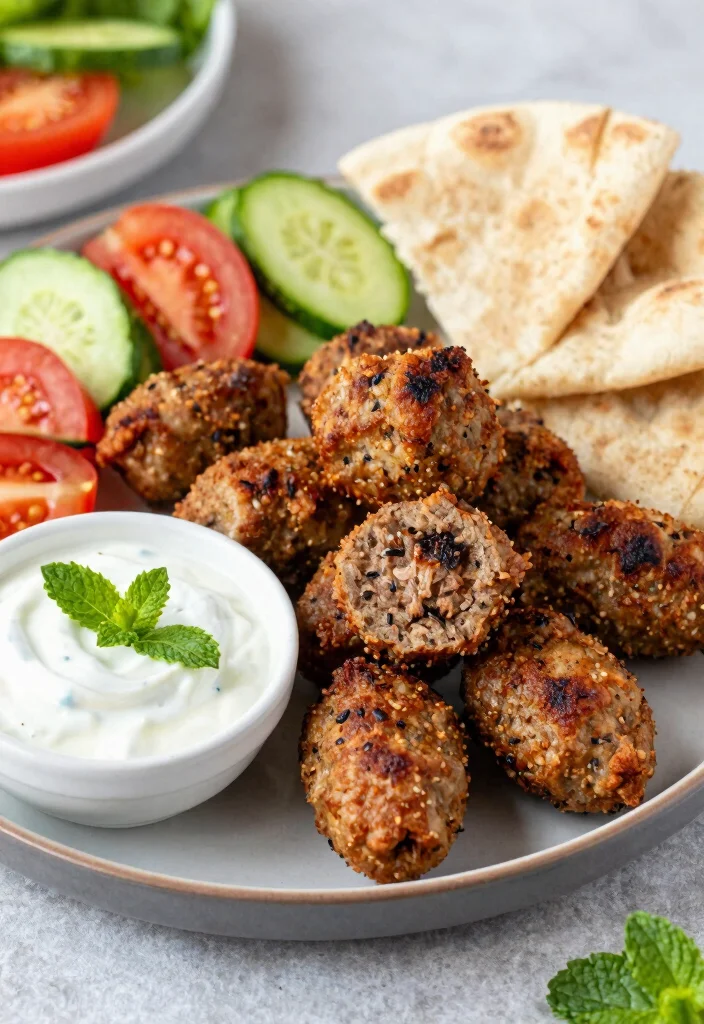 20 Easy Pork Dinner Recipes for Juicy, Flavorful Meals - 13. Pork Kofta with Yogurt Sauce 1