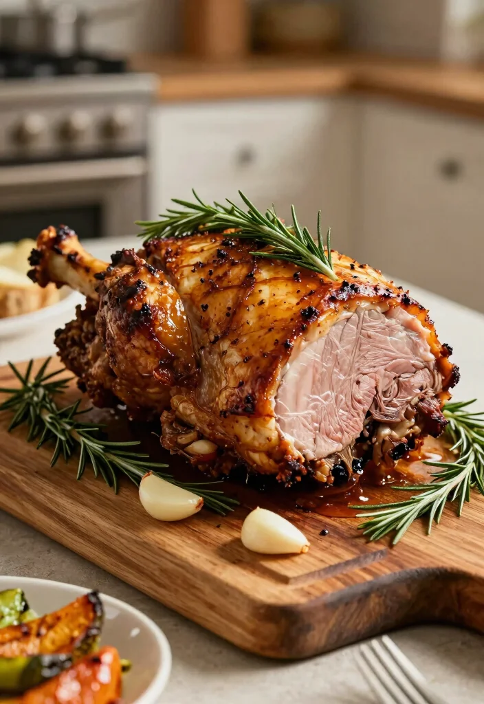 20 Easy Pork Dinner Recipes for Juicy, Flavorful Meals - 14. Garlic Rosemary Pork Roast 1