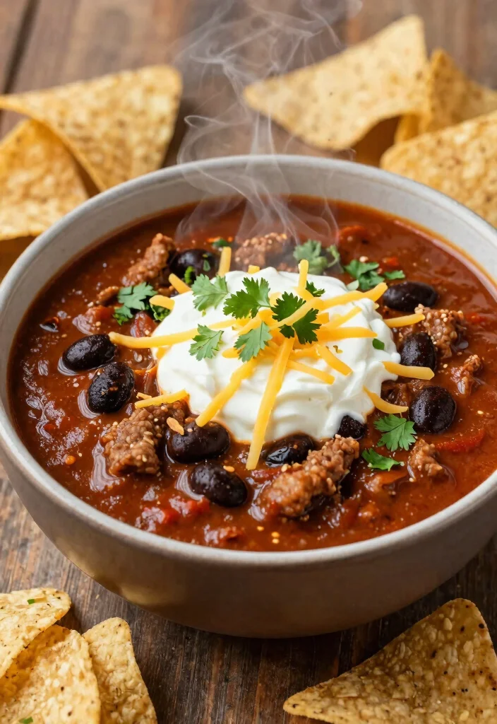 20 Easy Pork Dinner Recipes for Juicy, Flavorful Meals - 18. Pork and Black Bean Chili 1