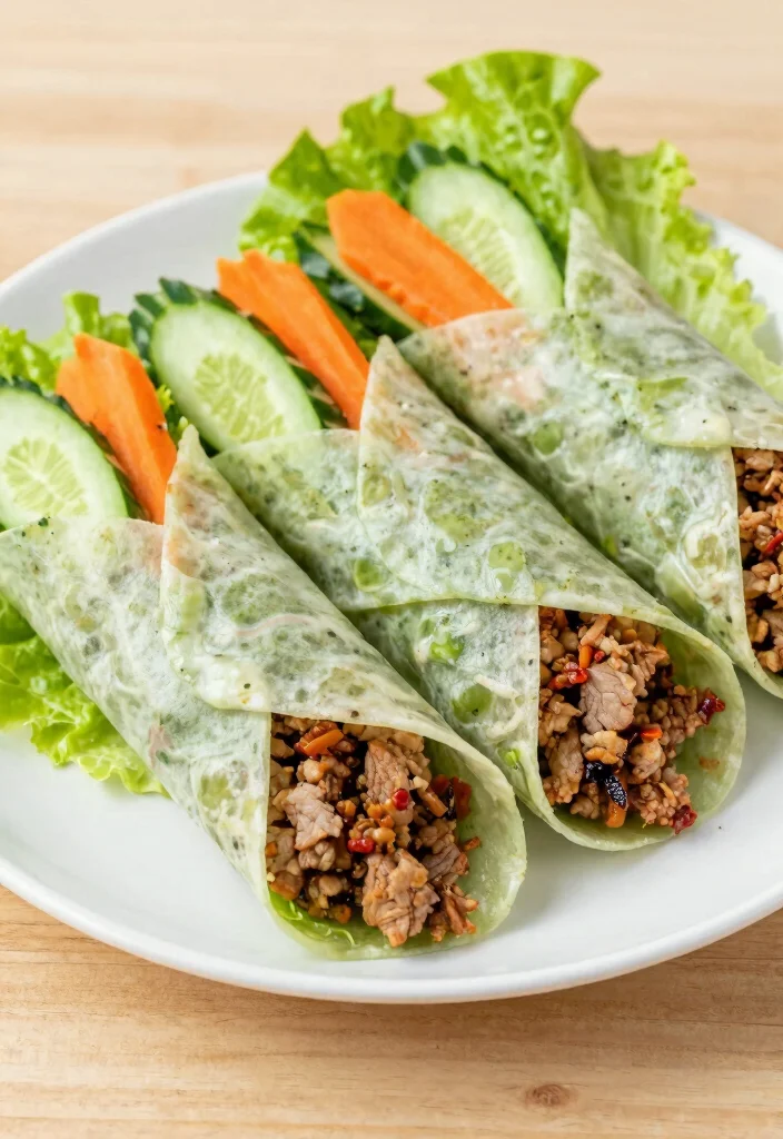 20 Easy Pork Dinner Recipes for Juicy, Flavorful Meals - 19. Thai Pork Lettuce Wraps 1