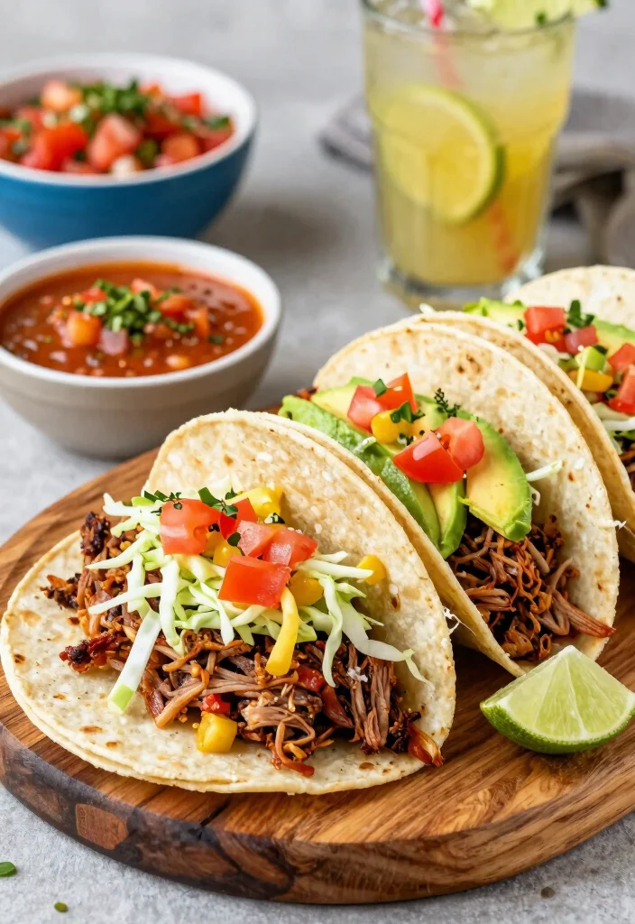 20 Easy Pork Dinner Recipes for Juicy, Flavorful Meals - 6. Sweet and Spicy Pulled Pork Tacos 1