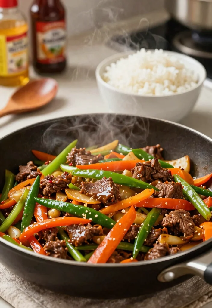 20 Easy Trader Joe’s Dinner Recipes Using Store Staples - 14. Easy Beef and Vegetable Stir-Fry 1