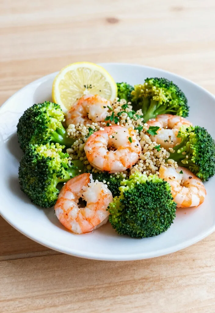 20 Healthy Broccoli Dinner Recipes That Taste Delicious - 11. Lemon Garlic Broccoli Shrimp 1