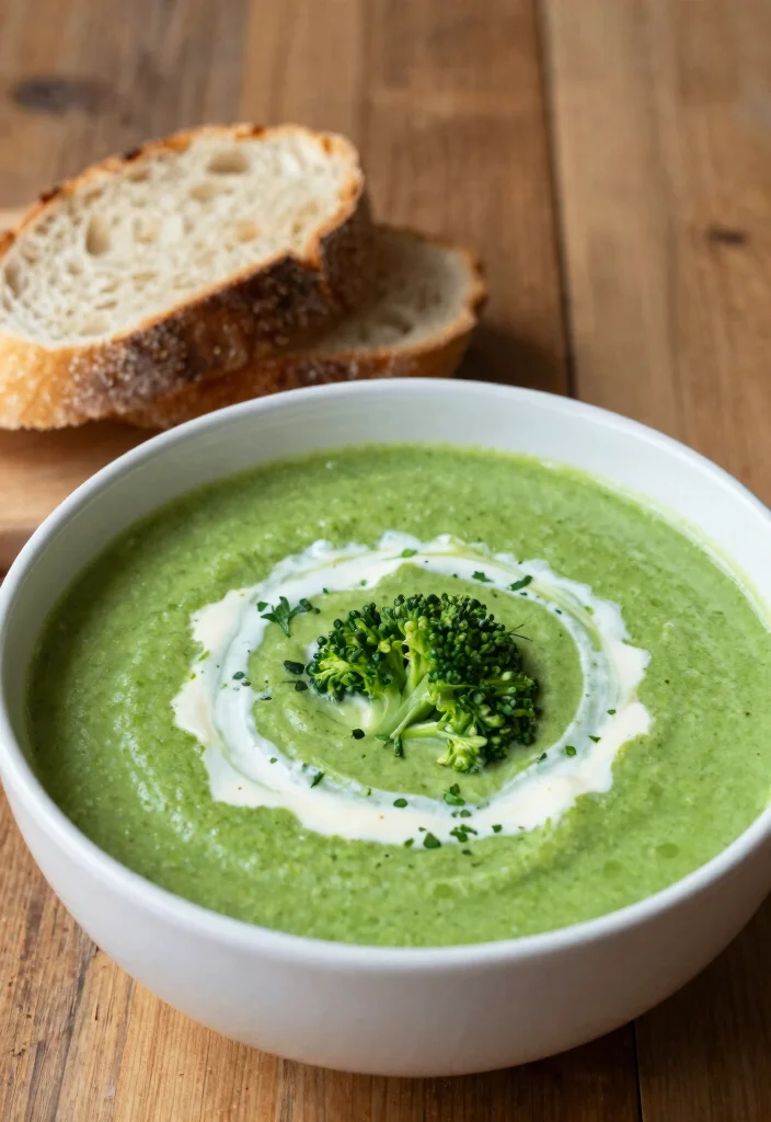 20 Healthy Broccoli Dinner Recipes That Taste Delicious - 9. Broccoli Soup with Coconut Cream 1