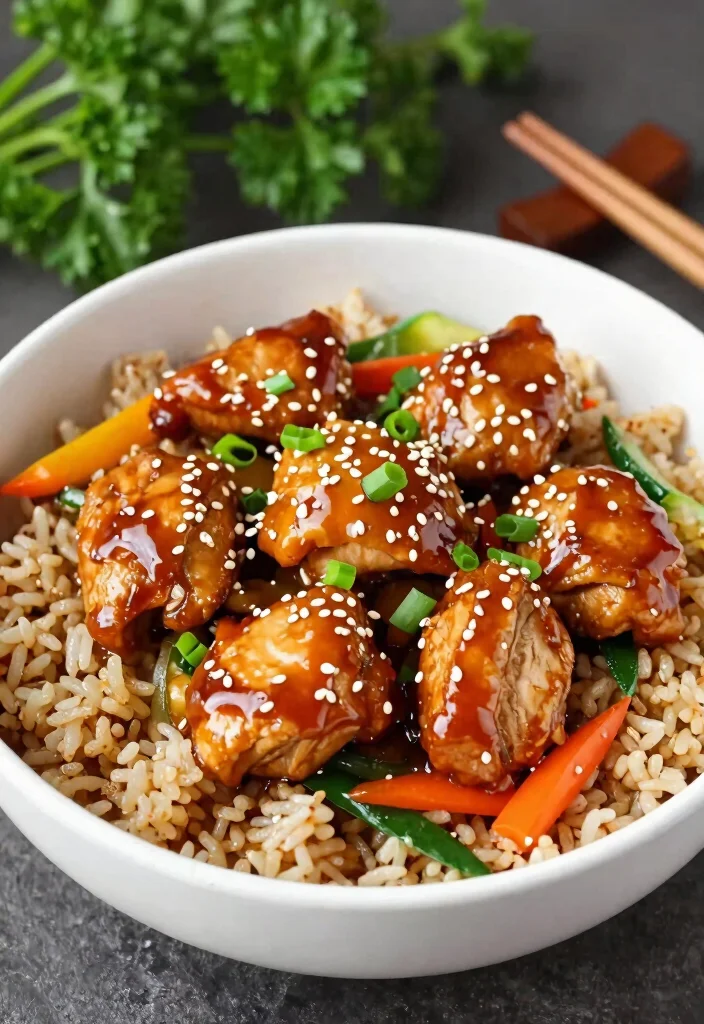 20 Healthy High-Protein Dinner Recipes to Keep You Full - 11. Teriyaki Chicken Bowls 1