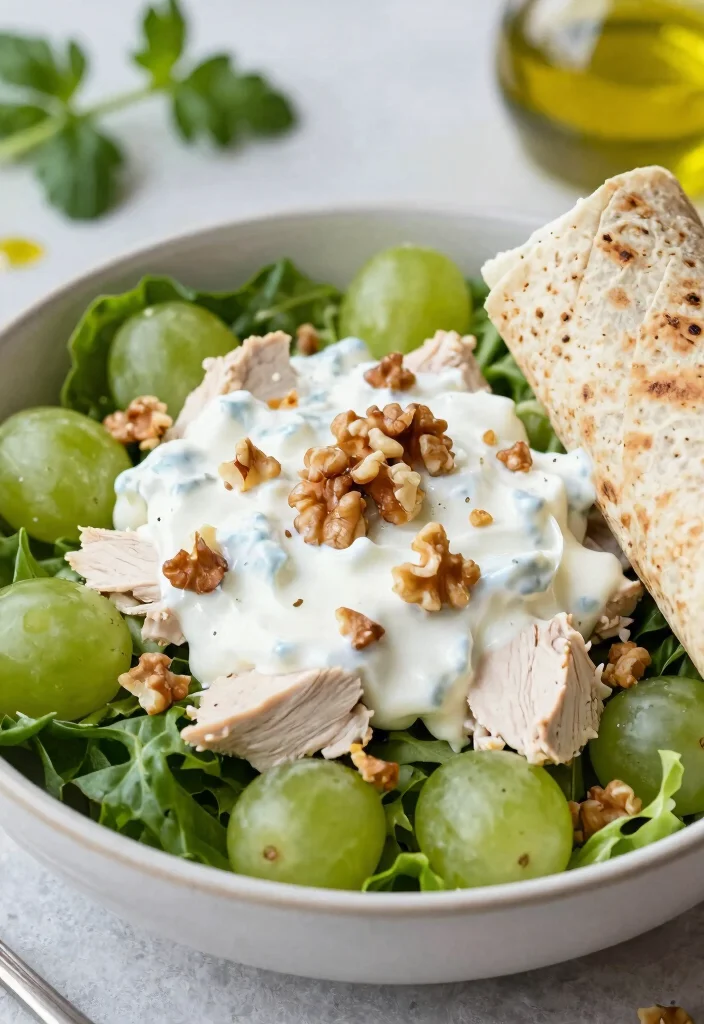 20 Healthy High-Protein Dinner Recipes to Keep You Full - 14. Greek Yogurt Chicken Salad 1