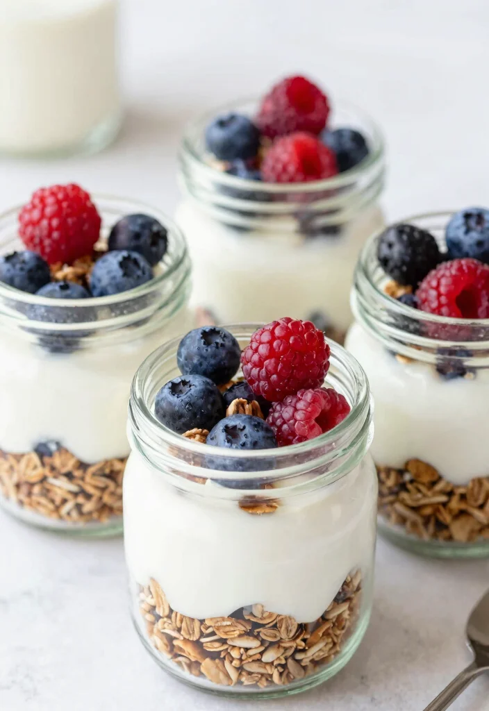 20 Healthy Lunch Box Ideas for School Kids Will Actually Eat - 12. Greek Yogurt Parfaits 1