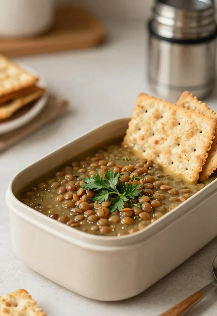20 Healthy Lunch Box Ideas for School Kids Will Actually Eat - 18. Lentil Soup 1