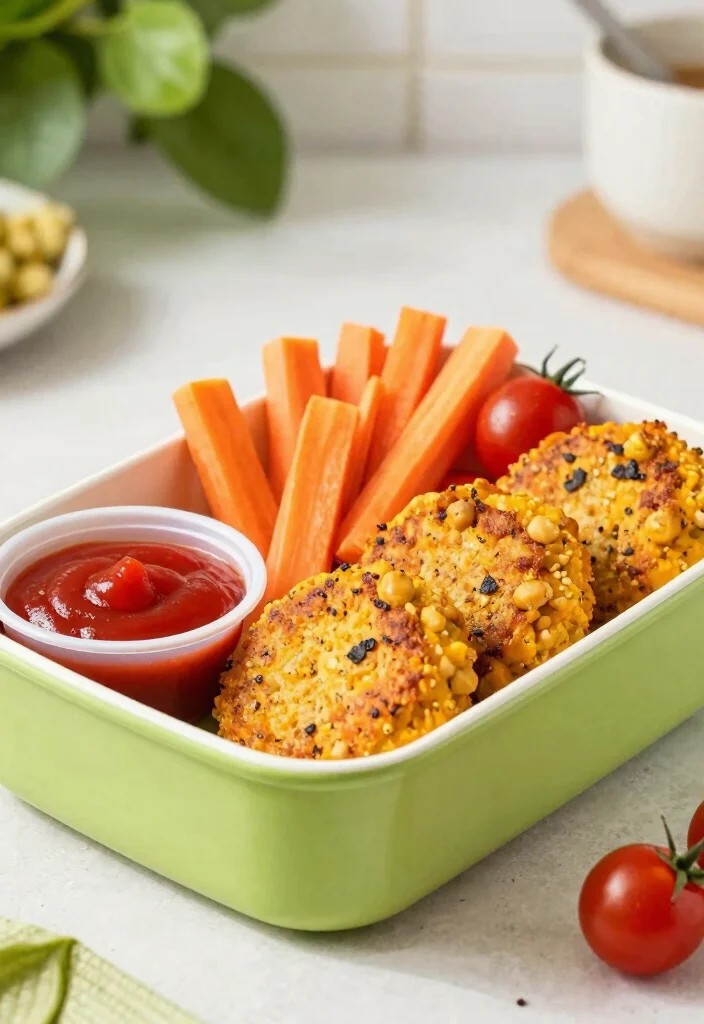 20 Healthy Lunch Box Ideas for School Kids Will Actually Eat - 3. Sweet Potato and Chickpea Patties 1