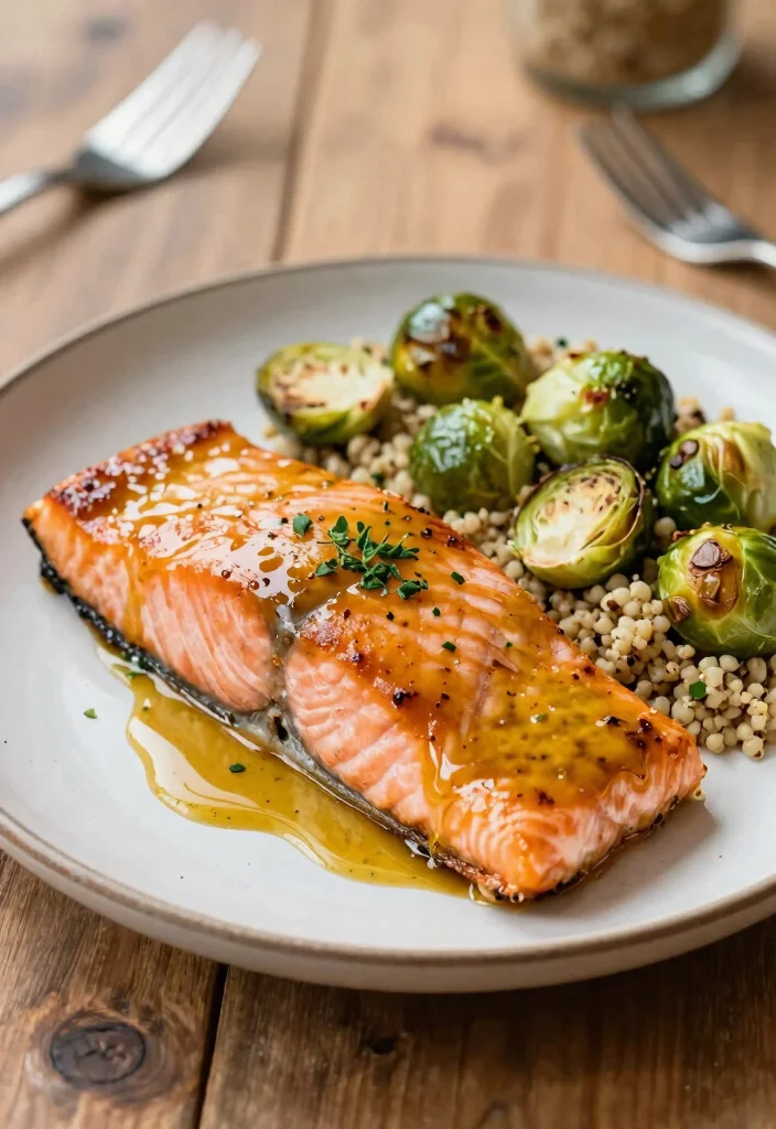 20 Healthy Salmon Dinner Recipes Ready for Weeknights - 10. Maple Mustard Glazed Salmon 1